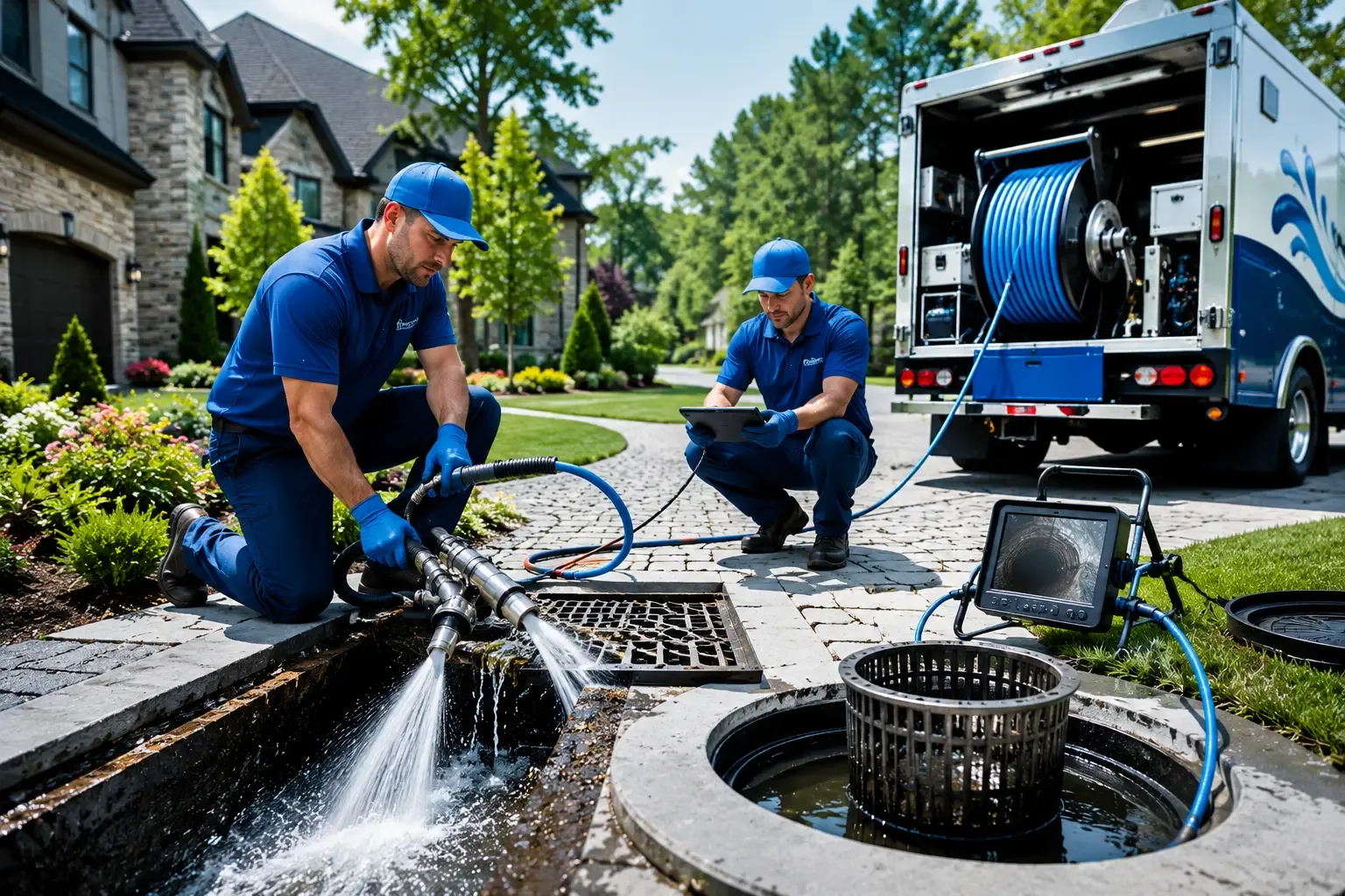 Local outdoor drain cleaning professionals in Huddy, KY